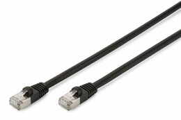 Патч-корд Digitus (DK-1644-100/BL-OD) cat.6, S/FTP outdoor, 10 м, AWG 27/7, FRPE, чорний