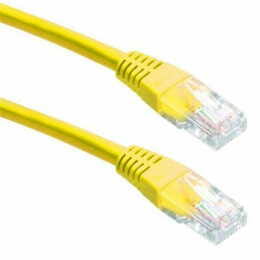 Патч-корд FTP Cablexpert (PP22-0.5M/Y) cat.5Е, литой, 50u штекер с защелкой, 0.5м, жовтий