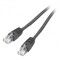 Фото - Патч-корд UTP Cablexpert (PP6U-1M/BK) cat.6, літий, 50u штекер із засувкою, 1 м, чорний | click.ua