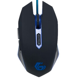 Миша Gembird MUSG-001-B Blue