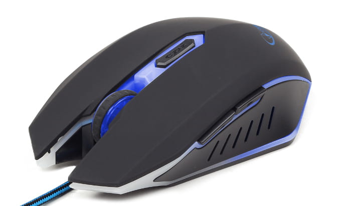 Мышь Gembird MUSG-001-B Blue