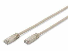 Патч-корд Digitus (DK-1521-030) cat.5e, F-UTP, 3м, AWG 26/7, сірий