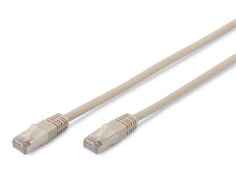 Патч-корд Digitus (DK-1521-030) cat.5e, F-UTP, 3м, AWG 26/7, сірий