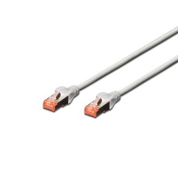 Патч-корд Digitus (DK-1644-250) CAT 6, S-FTP, 25 м, AWG 27/7, сірий