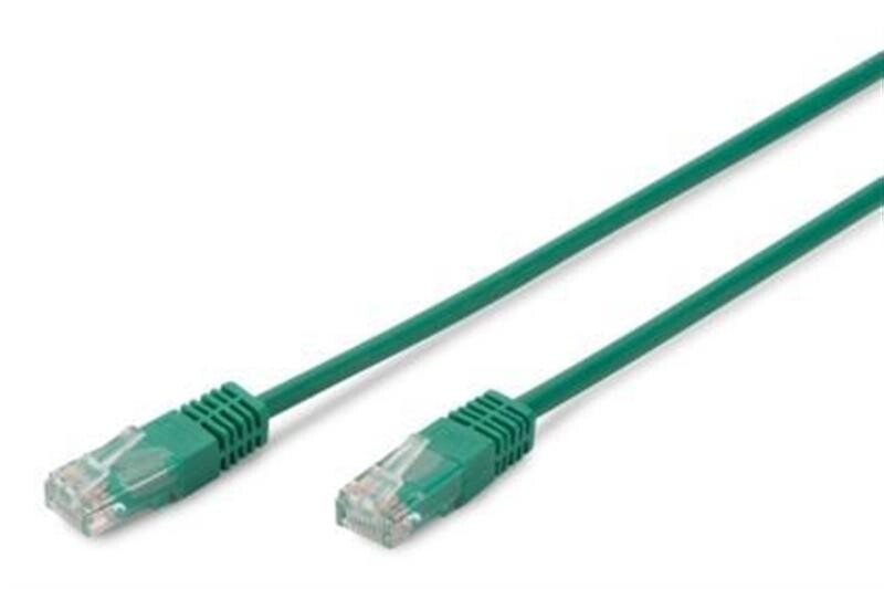 Патч-корд Digitus (DK-1511-020/G) CAT 5e, UTP, 2м, AWG 26/7, PVC, зелений