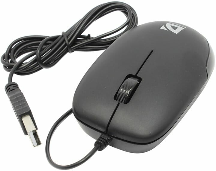 Мышь Defender Datum MM-010 (52010) Black USB