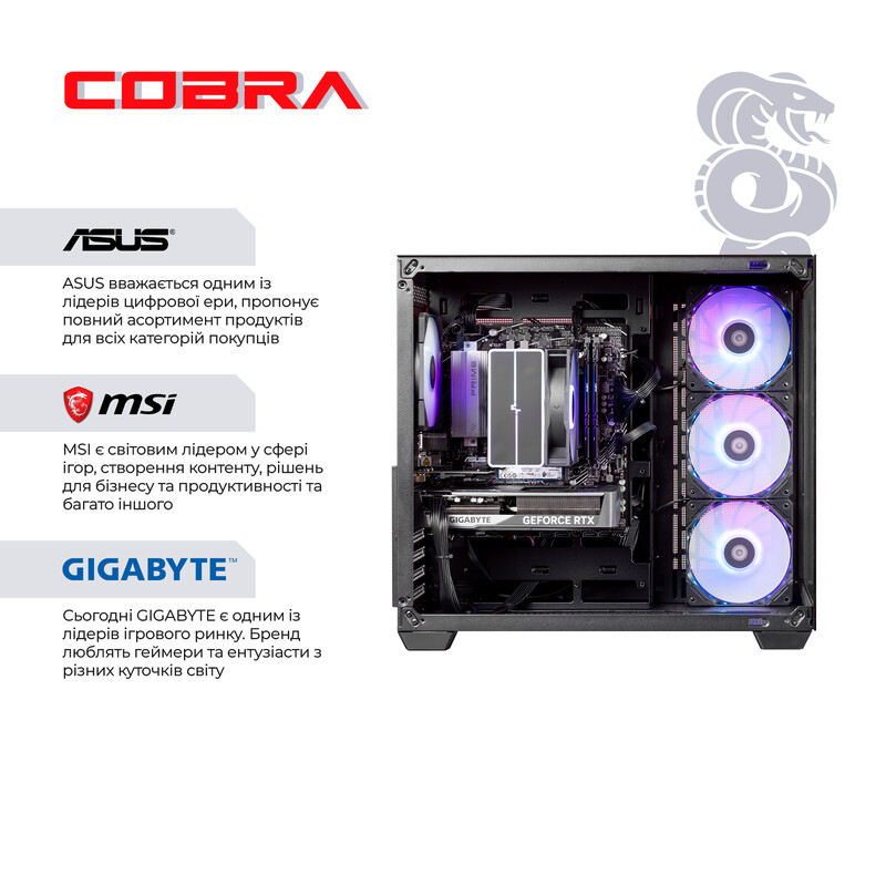 Персональный компьютер COBRA (A87F.32.S10.56T.23086)