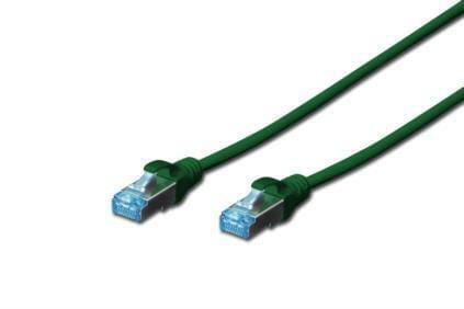 Патч-корд Digitus (DK-1531-020/G) cat.5e, SF-UTP, 2 м, AWG 26/7, зелений