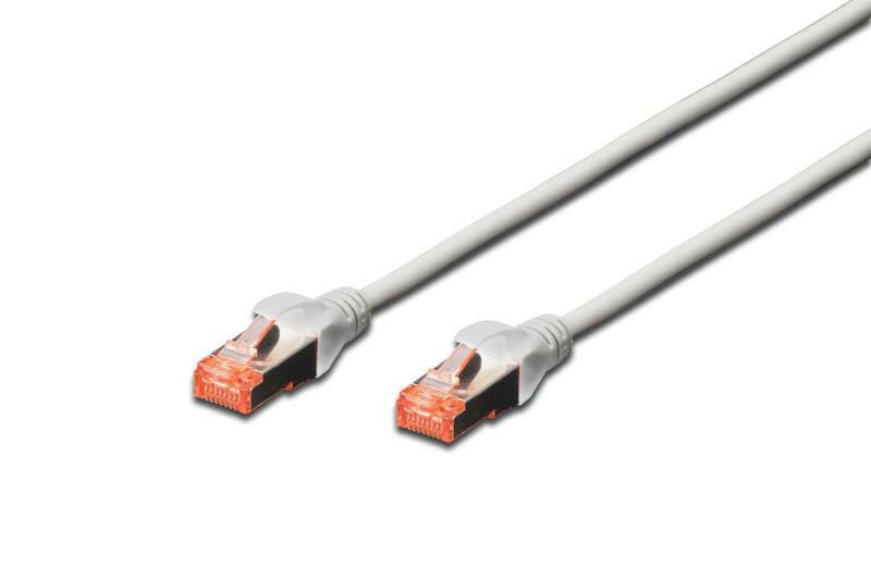 Патч-корд Digitus (DK-1644-070) cat.6, S/FTP, 7 м, AWG 27/7, LSZH, сірий