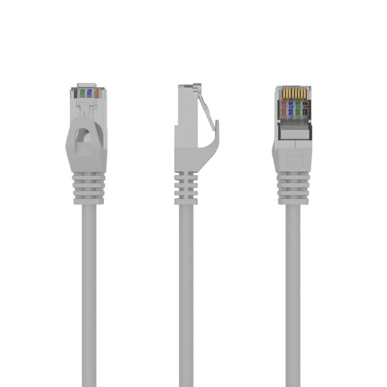 Патч-корд Cablexpert (PP6-0.5M/W) FTP, литий, 50u "штекер із засувкою, 0.5 м, білий