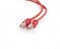 Фото - Патч-корд UTP Cablexpert (PP6U-1M/R) cat.6, літий, 50u штекер із засувкою, 1 м, червоний | click.ua