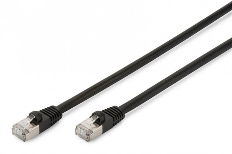 Патч-корд Digitus (DK-1644-050/BL-OD) cat.6, S/FTP, 5 м, AWG 27/7, FRPE, outdoor, чорний