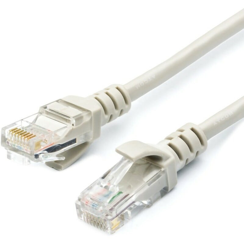 Патч-корд литой, UTP, RJ45, Cat.5e, 30m, серый (4964)