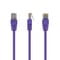 Фото - Патч-корд UTP Cablexpert (PP12-0.25M/V) літий, 50u "штекер із засувкою, 0.25 м, фіолетовий | click.ua