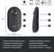 Фото - Мышь беспроводная Logitech Pebble M350 (910-005718) Black USB | click.ua