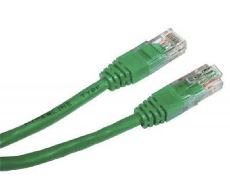 Патч-корд UTP Cablexpert (PP12-2M/G) літий, 50u "штекер із засувкою, 2 м, зелений