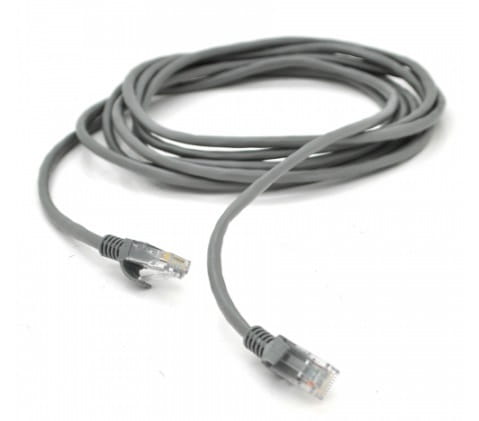 Патч-корд литой Ritar PCR-CU/1G/06137 UTP, RJ45, Cat.5e, 1m, серый