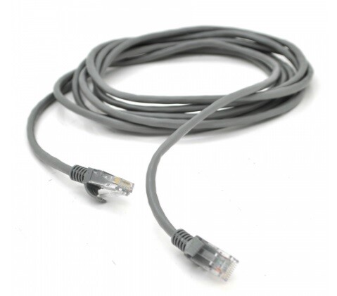 Патч-корд литий Ritar PCR-CU/3G/04281 UTP, RJ45, Cat.5e, 3m, сірий