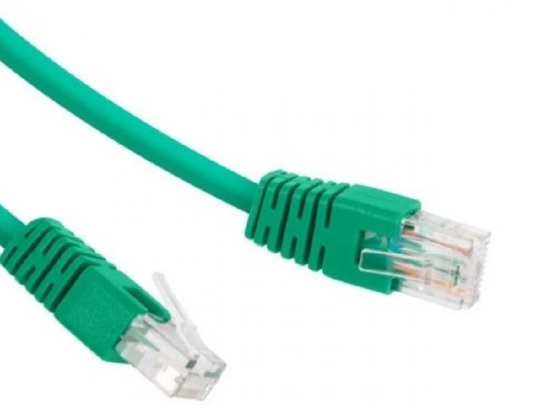 Патч-корд UTP Cablexpert (PP12-1.5M/G) літий, 50u "штекер із засувкою, 1.5 м, зелений