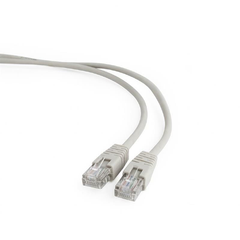 Патч-корд UTP Cablexpert (PP12-0.25M) літий, 50u "штекер із засувкою, 0.25 м, сірий