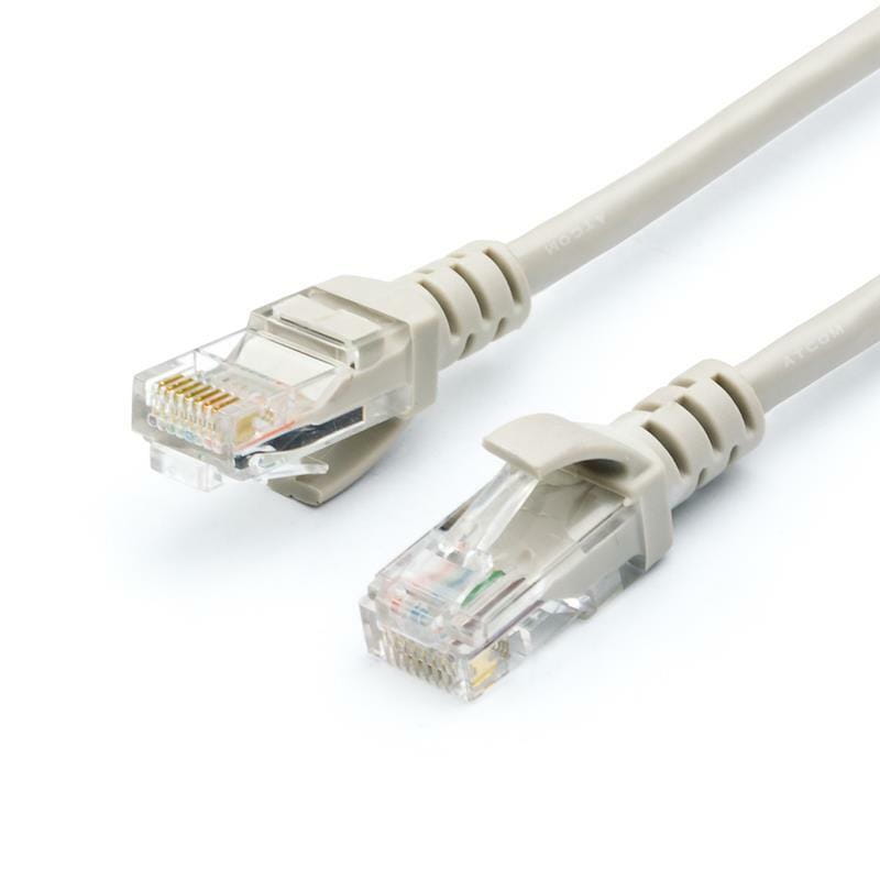 Патч-корд UTP Atcom Geplink Cat.5e, 26AWG, 7.5 м, серый (GL8075)