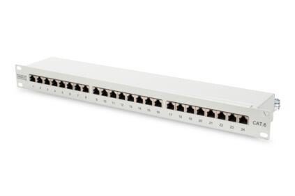 Патч-панель Digitus (DN-91624S) 19 "1U, 24 порти, Cat.6 STP в комплекті