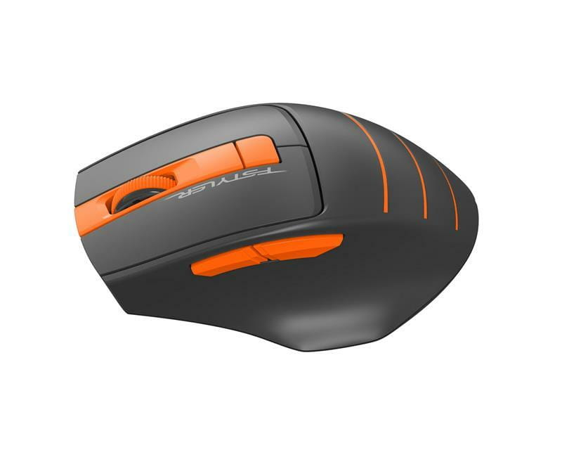 Мышь беспроводная A4Tech FG30S Orange/Black USB