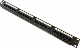 Купити Патч-панель ATcom P6024 19" 24хRJ-45 UTP 1U cat.6 Патч-панель ATcom P6024 19" 24хRJ-45 UTP 1U cat.6