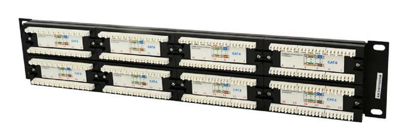 Патч-панель Cablexpert (NPP-C648CM-001) 19" 48 портов, UTP, cat.6