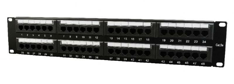 Патч-панель Cablexpert (NPP-C548CM-001) 19" 48 портів, UTP, cat.5e