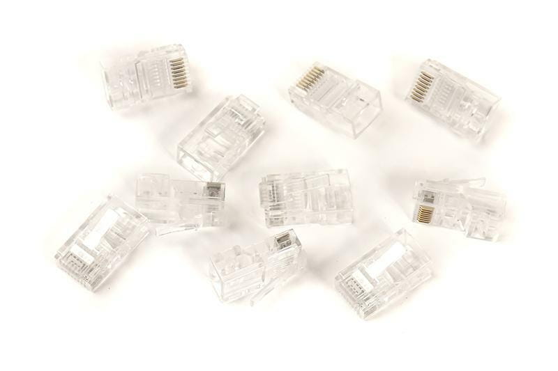 Коннектор RJ45 PowerPlant (LYUS005) 100 шт/уп
