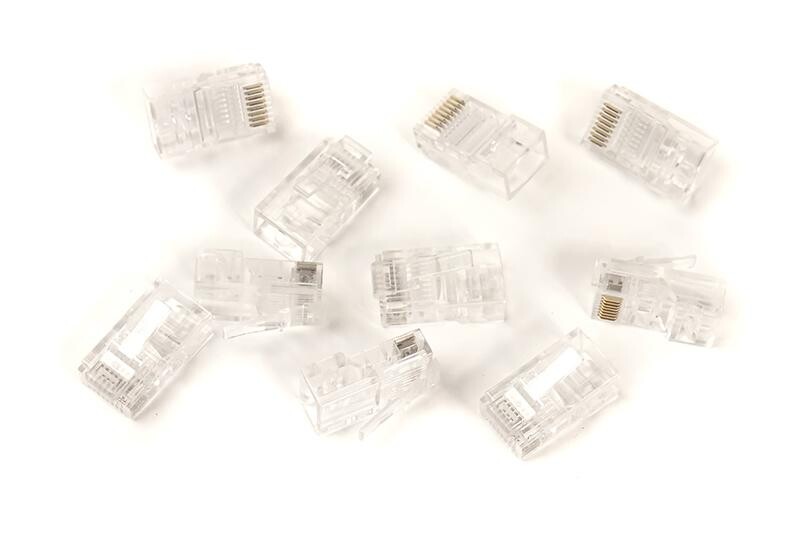 Коннектор RJ45 PowerPlant (LYUS005) 100 шт/уп