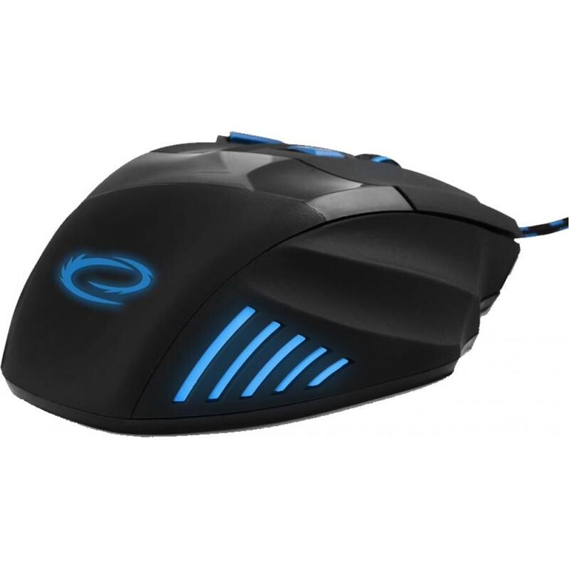 Мышь Esperanza EGM201B Wolf Black/Blue USB