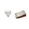 Фото - Конектор RJ 45 Cablexpert (LC-PTF-01/100) екранований, із позолоченими контактами, з наскрізними отворами (100 шт/уп) | click.ua