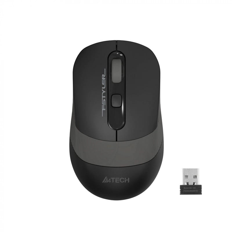 Мышь беспроводная A4Tech FG10 Black/Grey USB