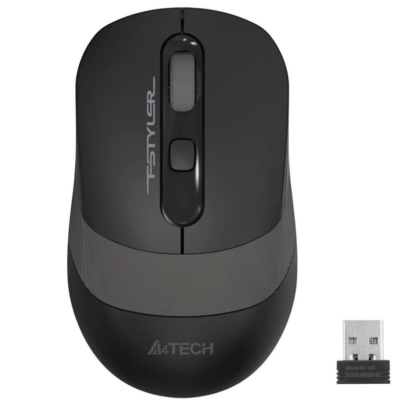 Миша бездротова A4Tech FG10 Black/Grey USB