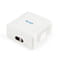 Фото - Розетка Cablexpert (NCAC-2F5E-01) 2хRJ-45, Cat5Е, зовнішня, біла | click.ua