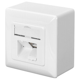 Розетка Digitus cat. 6, 2xRJ45, 8P8C (DN-9006-N) для внешней проводки