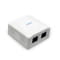 Фото - Розетка Cablexpert (NCAC-2U6-01) 2хRJ-45, Cat6, зовнішня, біла | click.ua