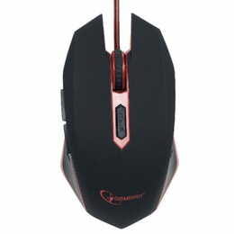 Мышь Gembird MUSG-001-R красная USB