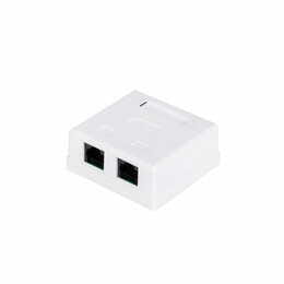Розетка Atcom (60252) внешняя UTP сat 6 2хRJ45