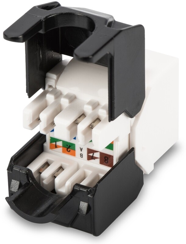 Модуль Digitus Keystone (DN-93502) RJ-45 UTP кат.5E неэкранированный, модерн