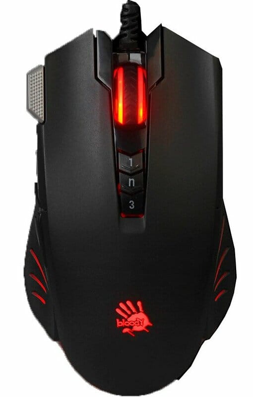 Мышь A4Tech V9M Bloody Black Extra Fire Button
