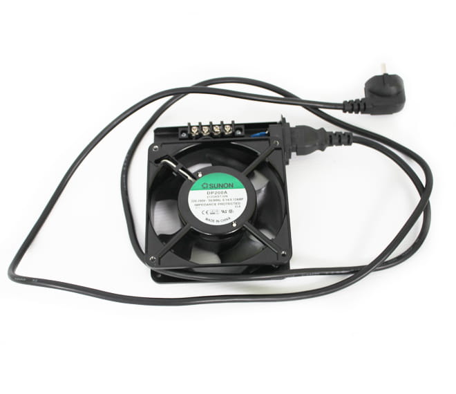 Вентилятор 120 мм (D), с кабелем питания