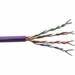 Кабель Digitus кат. 6 UTP, 305m, AWG 23/1, LSZH-1, simplex, фіолетовий (DK-1613-VH-305)