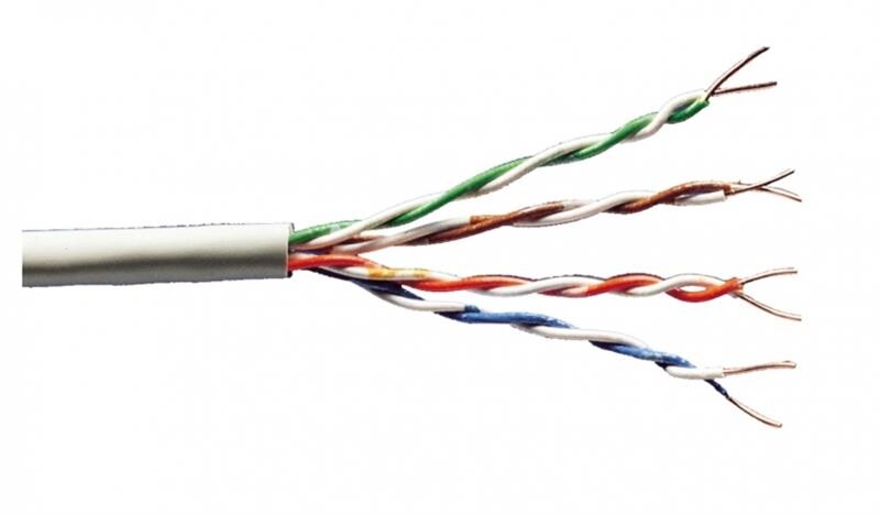 Кабель вита пара Digitus U-UTP cat.5e PVC Grey 305м (DK-1511-V-305-1)