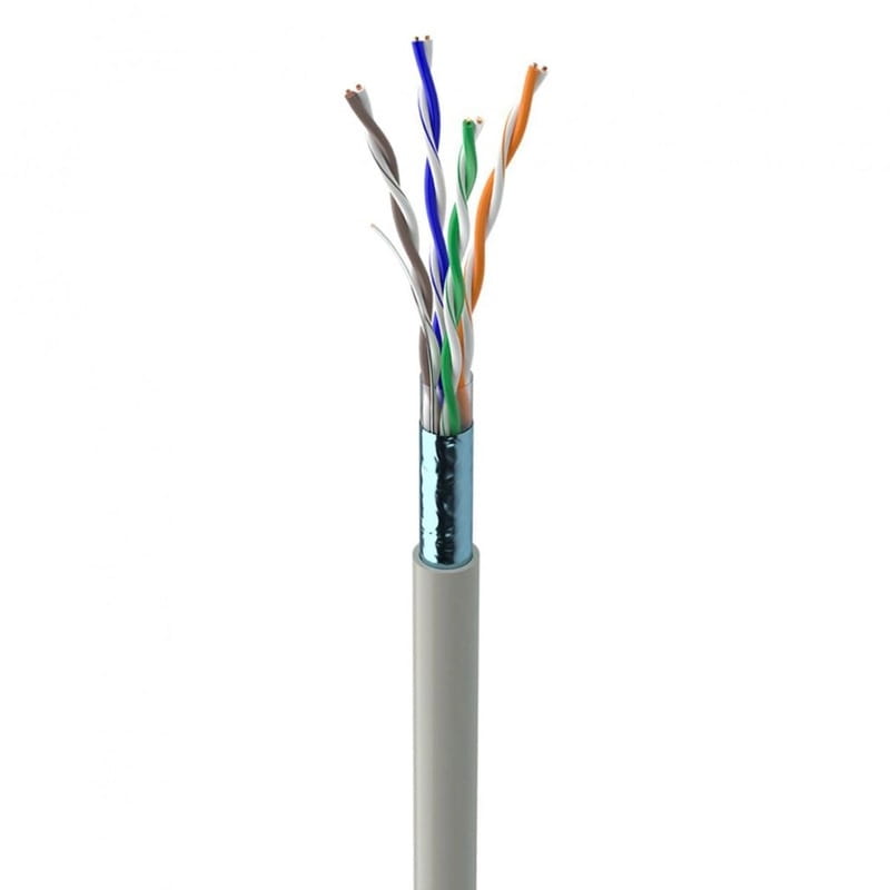 Кабель вита пара FTP 5е ATcom (бух.305м) 4х2х0,50мм медь