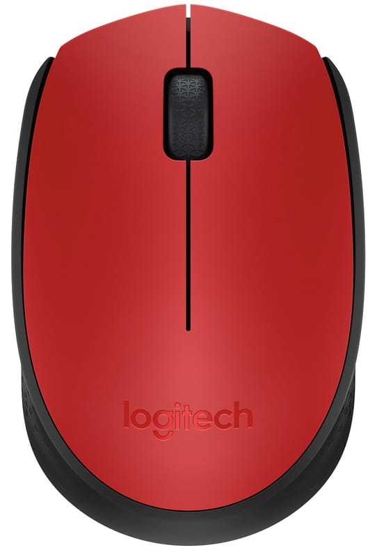 Мышь беспроводная Logitech M171 Red/Black (910-004641)