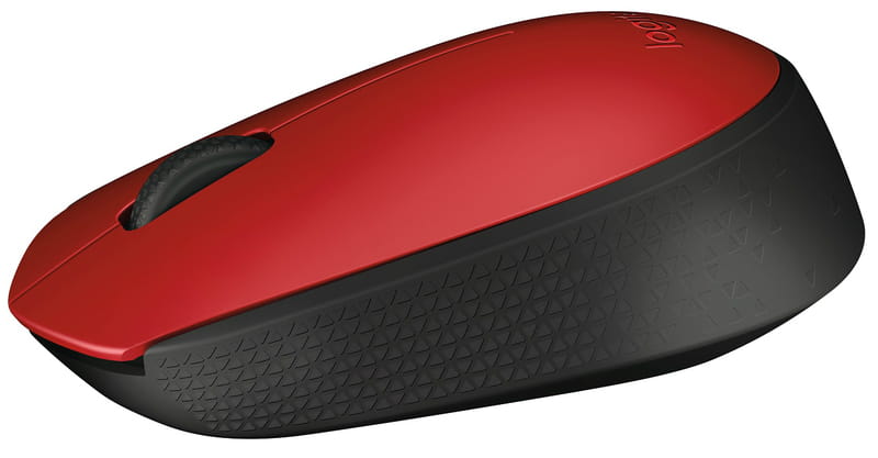Мышь беспроводная Logitech M171 Red/Black (910-004641)