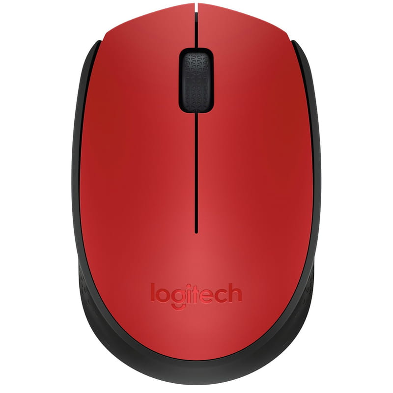Мышь беспроводная Logitech M171 Red/Black (910-004641)